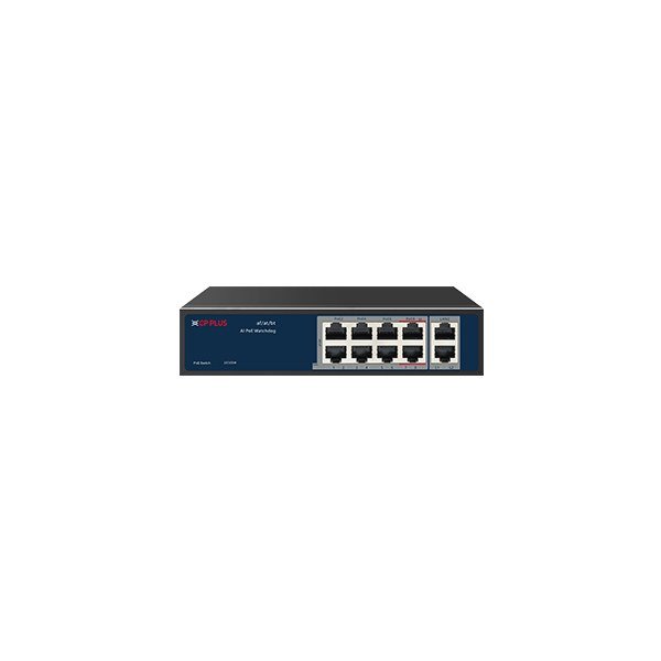 CPPLUS 8+2 10/100 Mbps
