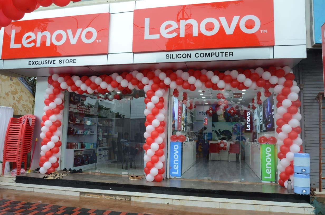 Actual Silicon Computer Lenovo Exclusive Store storefront